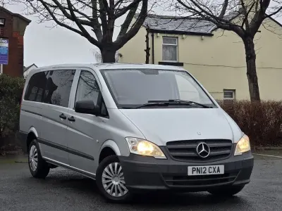 Begagnad Mercedes Vito 2012 Silver Van