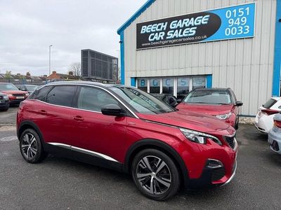 Used Peugeot 3008 GT-line 130 HP (95 kW) 2019 Red SUV