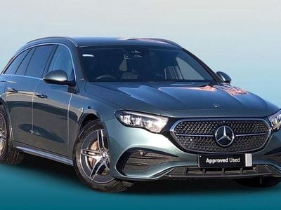 Silver Used 2024 Mercedes E220 AMG line Estate | £39,795 (Expensive)