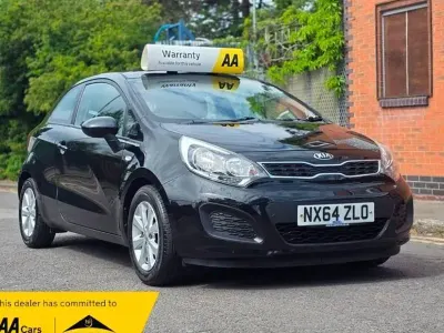 Used Kia Rio 84 HP (61 kW) 2014 Black Hatchback