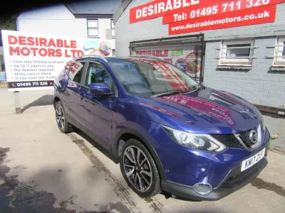 Used Nissan Qashqai Tekna 110 HP (80 kW) 2017 Blue SUV