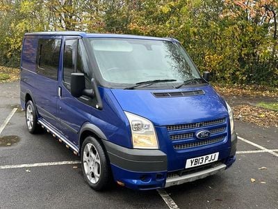 Blue Used 2013 Ford Transit Sport Van | £10,888