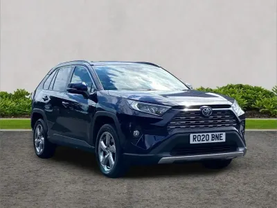 Used Toyota RAV4 Hybrid Design 218 HP (160 kW) 2020 Blue SUV