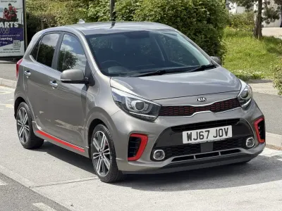 Używany Kia Picanto GT-Line S 2017 Srebrny Hatchback