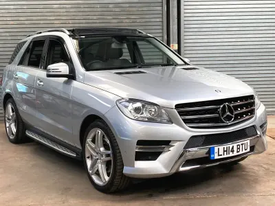 Used Mercedes ML350 AMG 255 HP (187 kW) 2014 Silver SUV