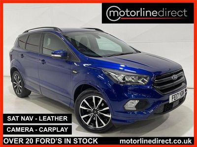 Used Ford Kuga ST-Line 120 HP (88 kW) 2017 Blue SUV