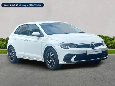 Used VW Polo Life 95 HP (69 kW) 2023 White Hatchback
