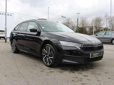 Used Skoda Octavia SportLine 110 HP (80 kW) 2025 Black Estate