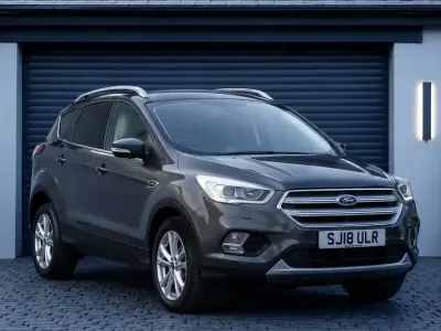 Used Ford Kuga Titanium 120 HP (88 kW) 2018 Grey SUV