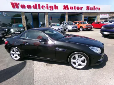Used Mercedes SLK250 204 HP (150 kW) 2014 Black Cabriolet
