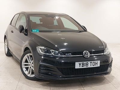 Second-hand VW Golf VII GTD 184 CP (135 kW) 2018 Negru Hatchback