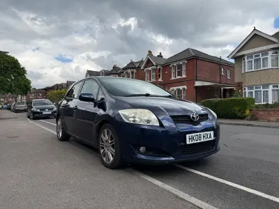 Used Toyota Auris SR 124 HP (91 kW) 2008 Blue Hatchback