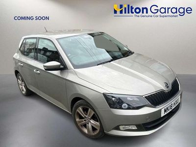 Used Skoda Fabia SE L 95 HP (69 kW) 2018 Beige Hatchback