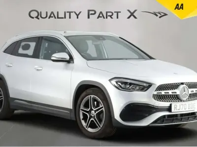 Used Mercedes GLA200 AMG line 163 HP (119 kW) 2021 Silver SUV