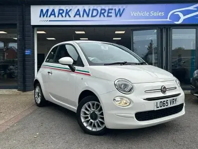 Used Fiat 500 Pop Star 69 HP (50 kW) 2015 White Hatchback
