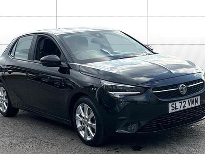 Used Vauxhall Corsa Design Edition 100 HP (73 kW) 2022 Black Hatchback