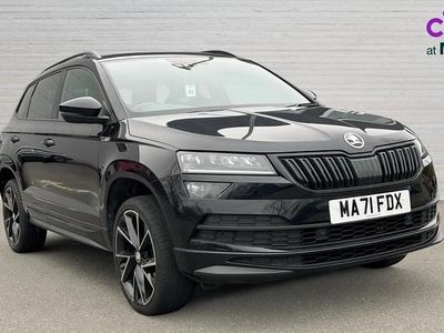 Used Skoda Karoq SportLine 150 HP (110 kW) 2021 Black SUV