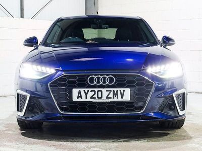Blue Used 2020 Audi A4 S-Line Sedan | £17,000 (Fair price)