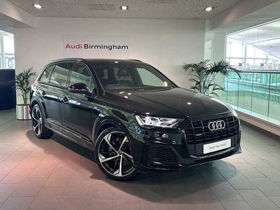 used Audi Q7 55 TFSI Quattro Black Edition 5dr Tiptronic SUV