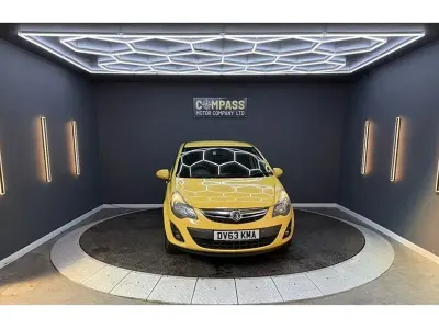 Used Vauxhall Corsa 2013 Yellow Hatchback