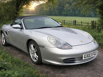 Used Porsche Boxster 228 HP (167 kW) 2003 Silver Cabriolet