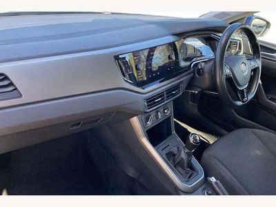 Used VW Polo SE 95 HP (69 kW) 2019 Blue Hatchback