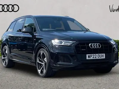 Used Audi Q7 Black Edition 334 HP (245 kW) 2022 Black SUV