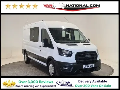 Used Ford Transit Trend 130 HP (95 kW) 2024 White Van
