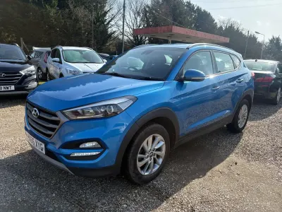 Used Hyundai Tucson SE 177 HP (130 kW) 2016 Blue SUV