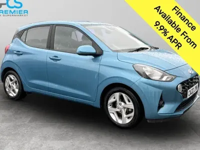 Used Hyundai i10 SE 67 HP (49 kW) 2022 Aqua turquoise Hatchback