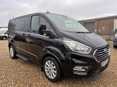 Used Ford Tourneo Custom Titanium 2020 Black Van