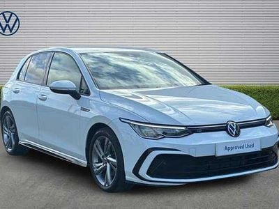 Used VW Golf VII R-line 150 HP (110 kW) 2021 White Hatchback