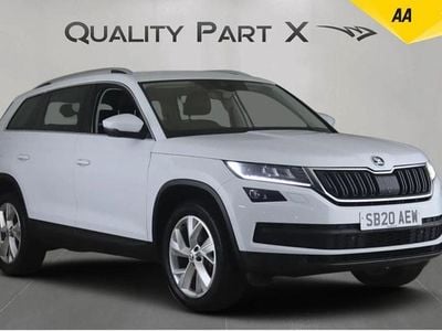 White Used 2020 Skoda Kodiaq SUV | £19,356 (Super price)