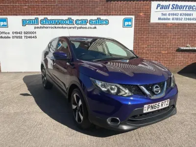 Used Nissan Qashqai N-TEC 110 HP (80 kW) 2015 Blue SUV
