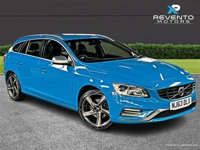 used Volvo V60 1.6 D2 R DESIGN LUX NAV 5d 113 BHP