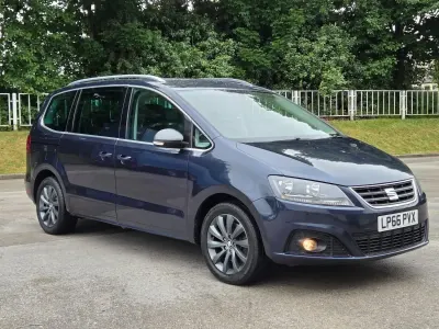 Used Seat Alhambra CONNECT 150 HP (110 kW) 2017 Blue MPV