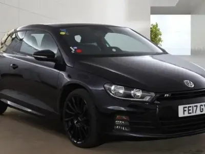 Used VW Scirocco R-line 150 HP (110 kW) 2017 Black Coupe