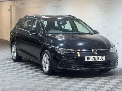 Used VW Golf VIII S 110 HP (80 kW) 2020 Black Estate
