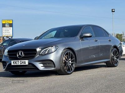 Used Mercedes E220 AMG line 2017 Grey Sedan