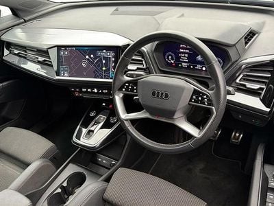 Used Audi Q4 e-tron S-Line 150 kW (204 HP) 2023 Blue SUV