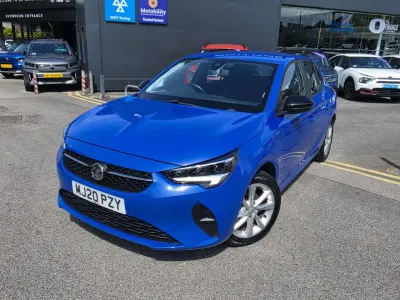 Used Vauxhall Corsa 74 HP (54 kW) 2020 Blue Hatchback