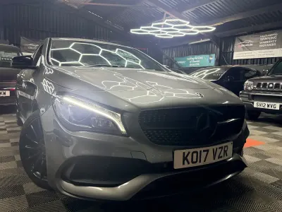 Used Mercedes CLA220 AMG line 177 HP (130 kW) 2017 Grey Sedan