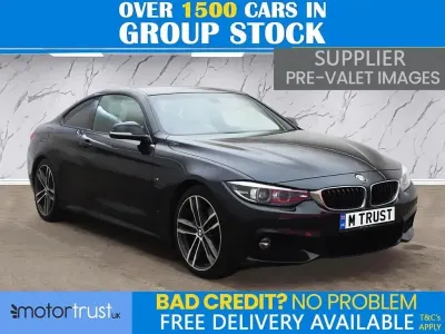 Begagnad BMW 420 M Sport 184 HK (135 kW) 2019 Svart Sportkupé