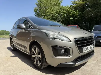 Usado Peugeot 3008 Allure 2014 Gris Familiar