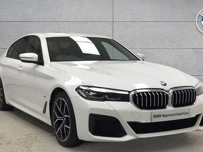 White Used 2023 BMW 520 M Sport | £30,595 (Fair price)