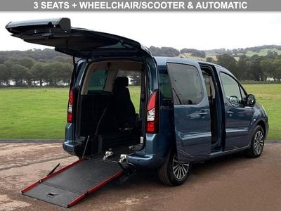 Used Peugeot Partner 100 HP (73 kW) 2018 Blue MPV