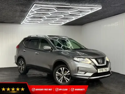 Used Nissan X-Trail N-Connecta 130 HP (95 kW) 2018 Grey SUV