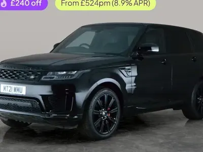 Begagnad Land Rover Range Rover Sport HSE Dynamic 404 HK (297 kW) 2021 Svart SUV