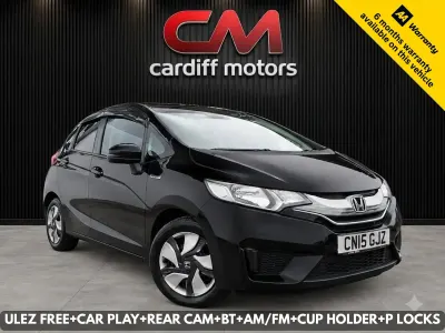 Used Honda Fit Hybrid 2015 Black Hatchback