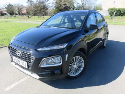 Second-hand Hyundai Kona SE 120 CP (88 kW) 2019 Negru SUV